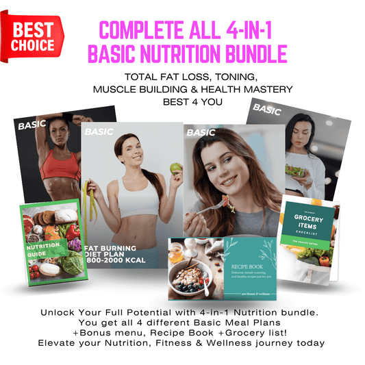 Women All 4-in-1 Basic nutrition bundle