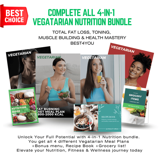 Women All 4-in-1 Vegetarian nutrition bundle