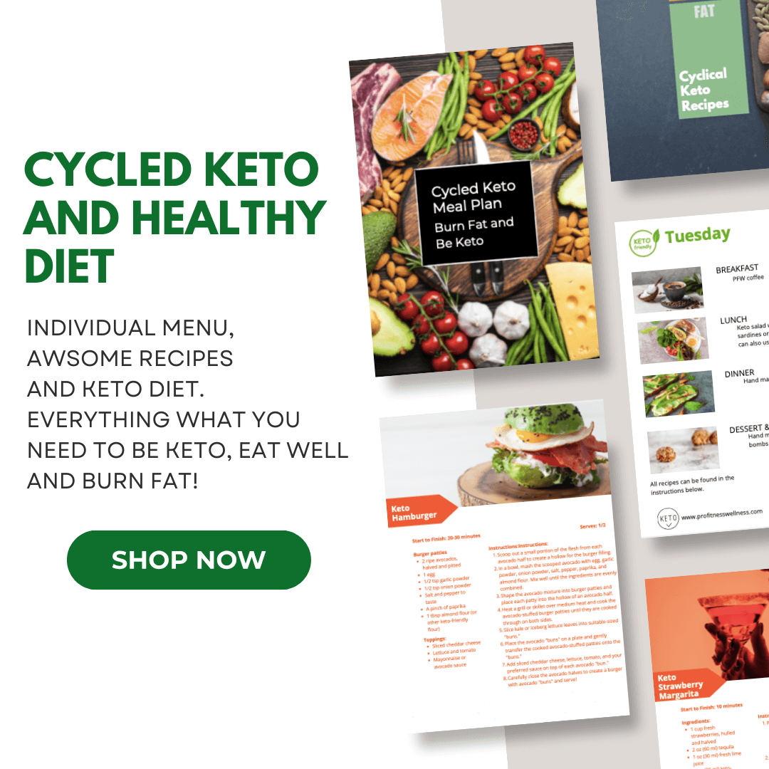 Cycled Keto Diet Meal Plan For Men