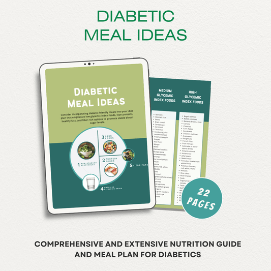 Diabetic Meal Ideas and nutrition plan