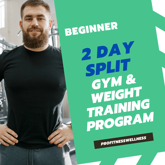 Men 2-Day-Split gym beginners program