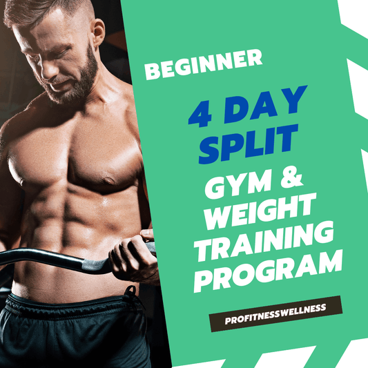 Men 4-Day-Split gym beginners program