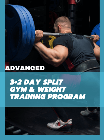 Men Advanced 3+2-Day Split Training Program