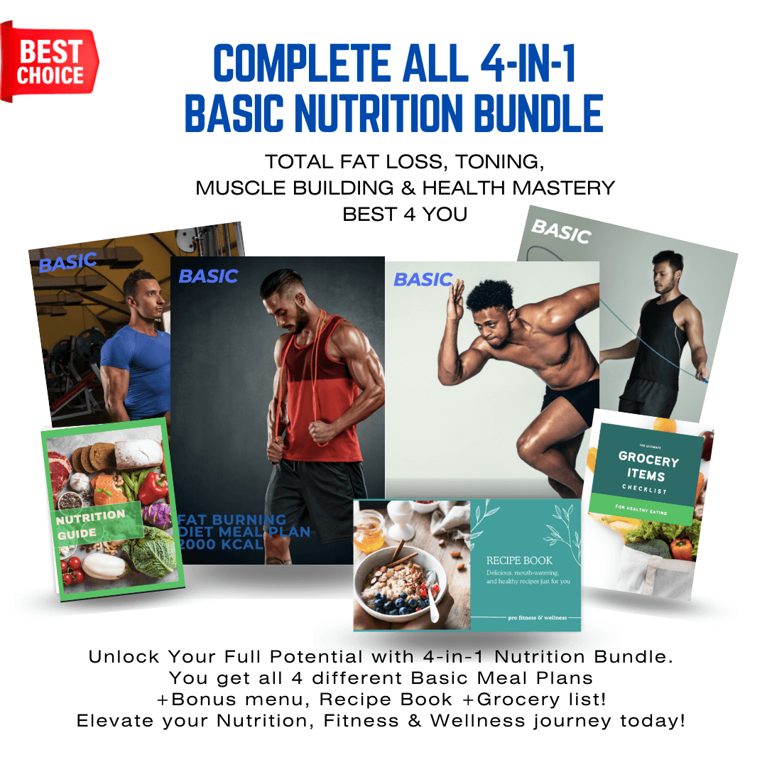 Men All 4-in-1 Basic Nutrition Bundle