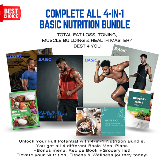 Men All 4-in-1 Basic Nutrition Bundle