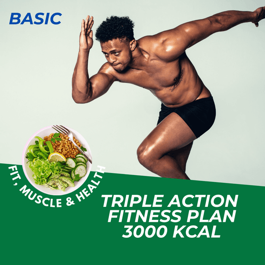 Men Basic Triple Action 3000 kcal Meal Plan