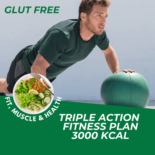 Men Glut Free Triple Action 3000 kcal Meal Plan