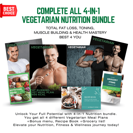 Men All 4-in-1 Vegetarian Nutrition Bundle