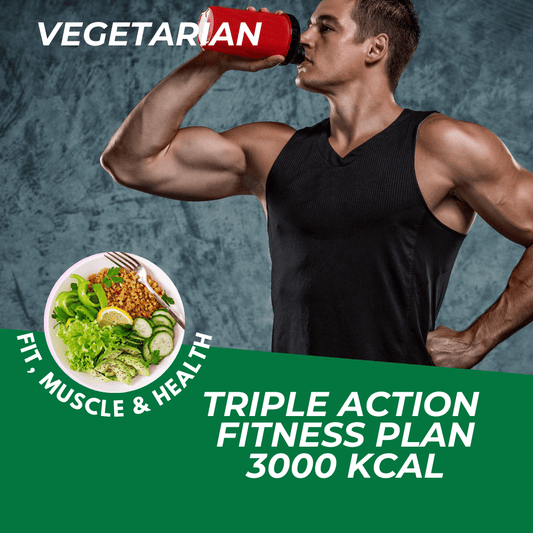 Men Vegetarian 3000kcal Fat Burn Diet