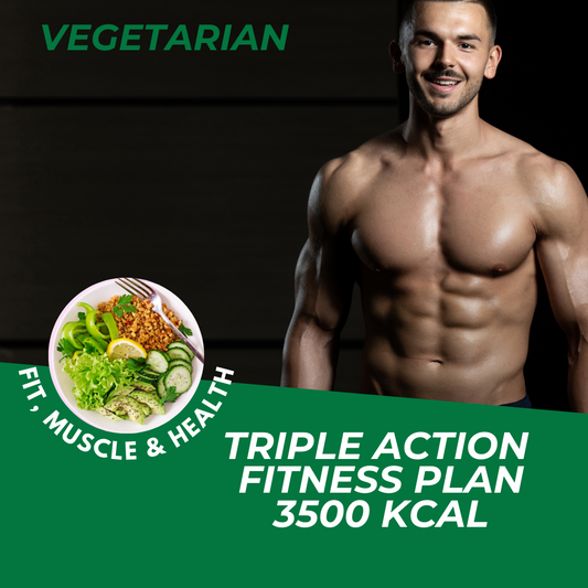 Men Vegetarian 3500kcal Fat Burn Diet