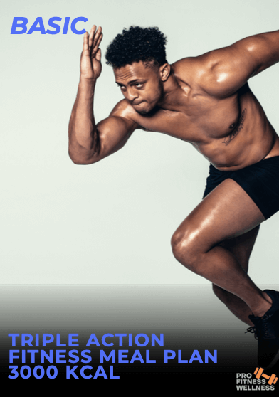 Men Basic Triple Action 3000 kcal Meal Plan