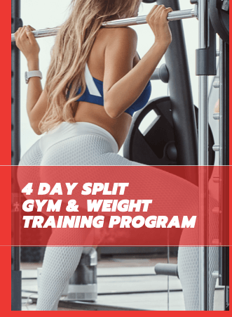 Women Advanced 4-split-training-program