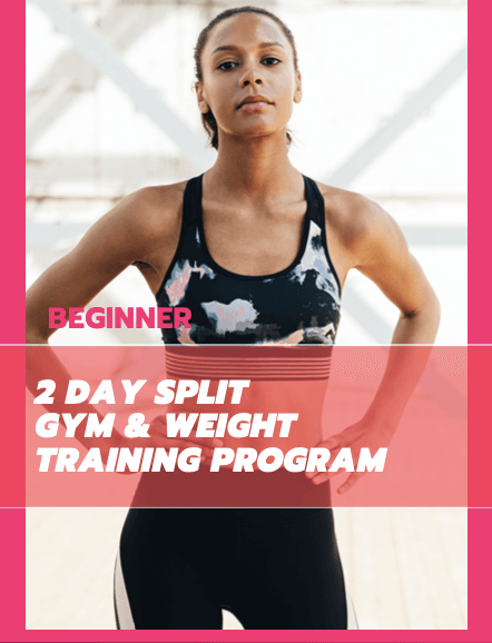 Women 2-Day-Split gym beginners program