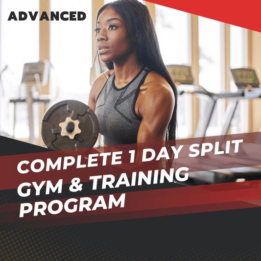 Women Advanced 1-split-training-program