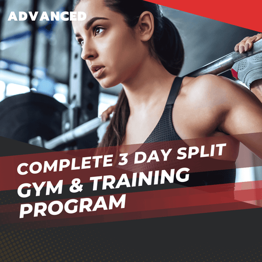 Women Advanced 3-split-training-program