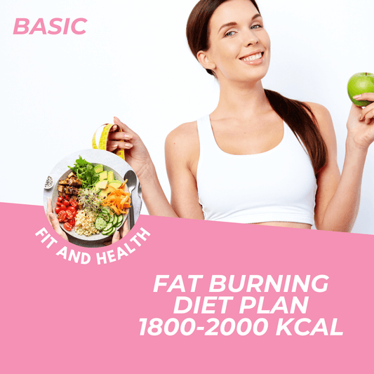 Women Basic 1800-2000 kcal Fat Burn Diet