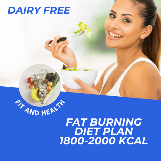 Women Dairy Free 1800-2000kcal Diet