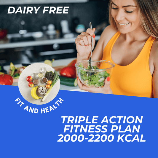 Women Dairy Free 2000-2200kcal Diet