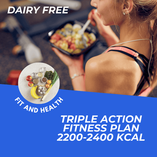 Women Dairy Free 2200-2400kcal Diet