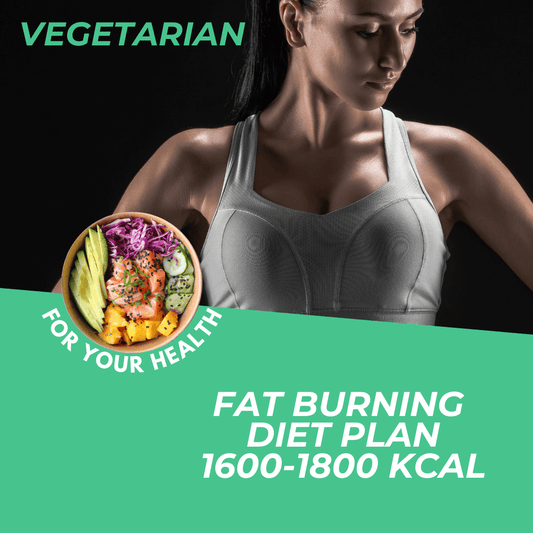 Women Vegetarian 1600-1800kcal diet