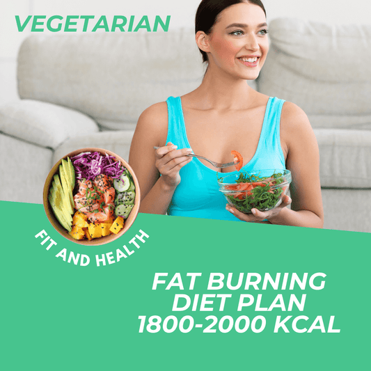 Women Vegetarian 1800-2000kcal diet